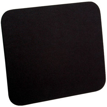 ROLINE Mauspad mit Handgelenkauflage – Textil – Schwarz – 250 × 215 mm – rutschfest