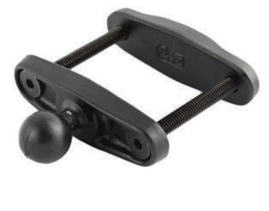 Zebra RAM Gabelstapler-Klemme – POS-Halterung, 1" Kugel, Schwarz