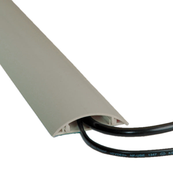 VALUE Wandkanal – 60 × 15 mm – 1 m – Grau, selbstklebend, 1 Stk.