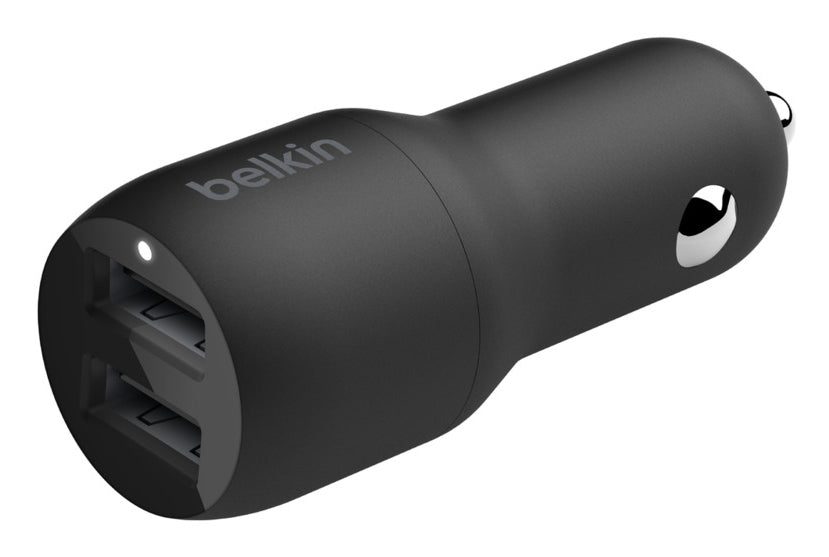 Belkin Ladegerät – 24 W, 2× USB-A, mit 1 m USB-C-Kabel