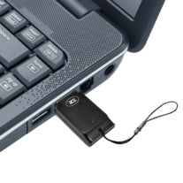 ACS ACR39T-A1 – Smartcard-Leser – USB 2.0, Schwarz, für Windows, Mac & Linux