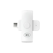 ACS ACR39U-NF PocketMate II – Smartcard-Leser – USB 2.0, Weiss, für Windows, Mac & mehr