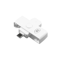 ACS ACR39U-NF PocketMate II – Smartcard-Leser – USB 2.0, Weiss, für Windows, Mac & mehr