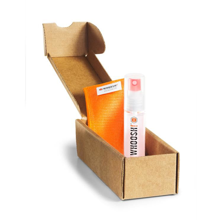 WHOOSH! WHOOSH – Display-Reinigungsset, 30 ml, mit Tuch – Universal – Orange/Weiss