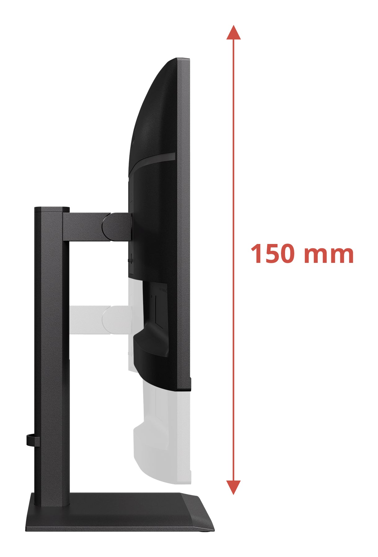 AOC 24X24E4U – Monitor, 24" 1920 × 1200 (WUXGA), IPS, 100 Hz, Lautsprecher, VESA 100 × 100, Schwarz