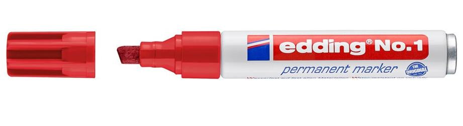 Edding Permanent Marker – rot