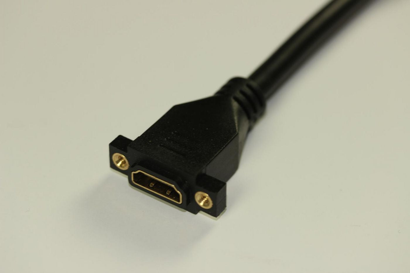 Vivolink PROHDMIHDFFWP HDMI Adapter HDMI A zu HDMI A – 4096 × 2160 @ 60 Hz, 0,25 m, HDMI 2.0 – Schwarz