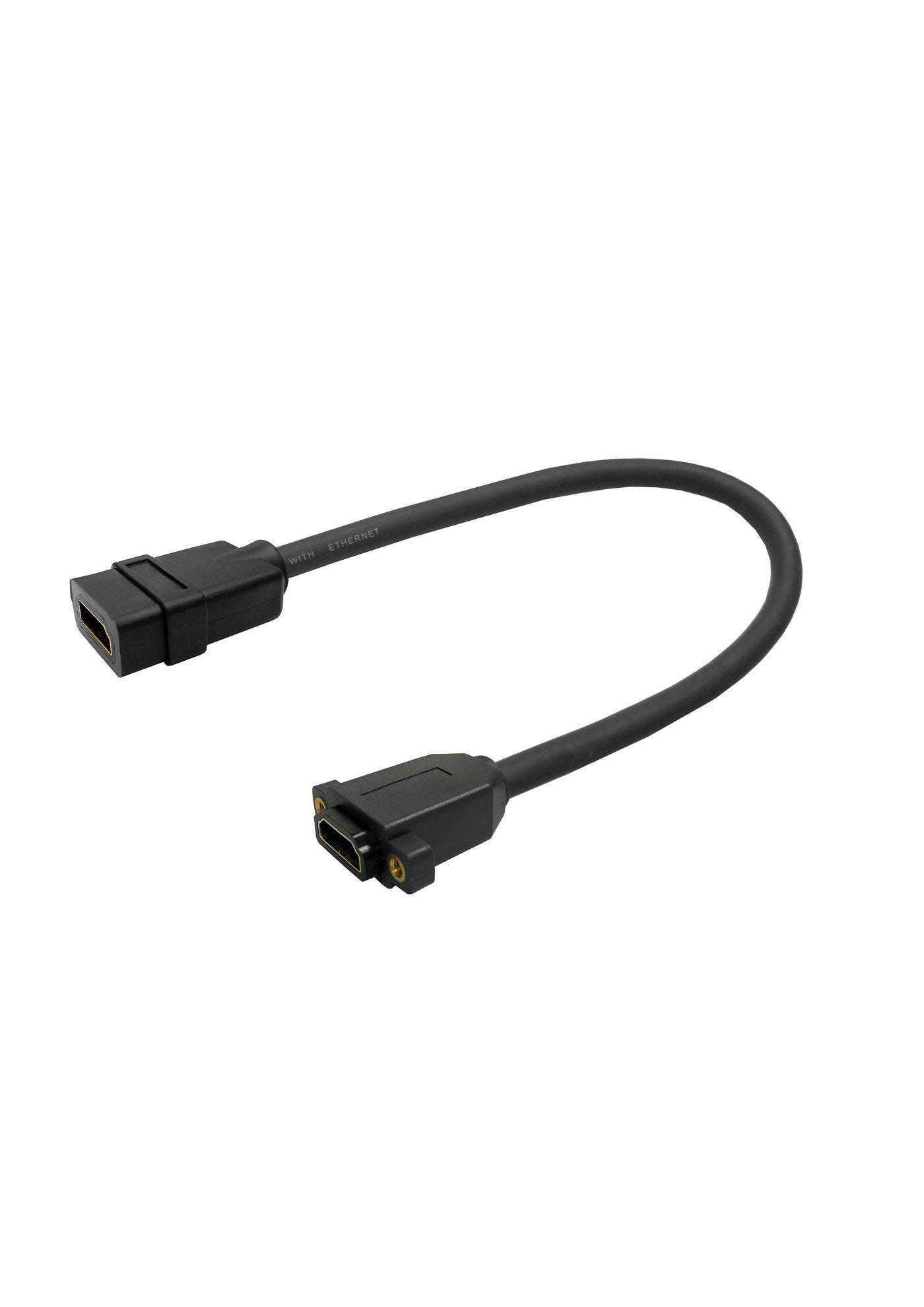 Vivolink PROHDMIHDFFWP HDMI Adapter HDMI A zu HDMI A – 4096 × 2160 @ 60 Hz, 0,25 m, HDMI 2.0 – Schwarz