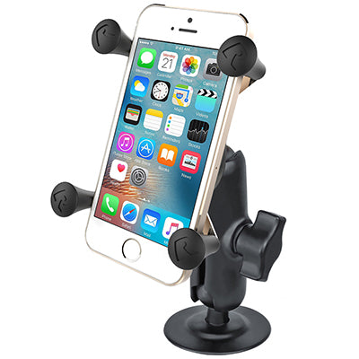 RAM Mounts Klebebasis, 10,8 cm – für universal – Schwarz, Komposite/Edelstahl