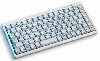 CHERRY G84-4100 – Tastatur, kabelgebunden (USB-A, PS/2), FR-Layout (FR), grau