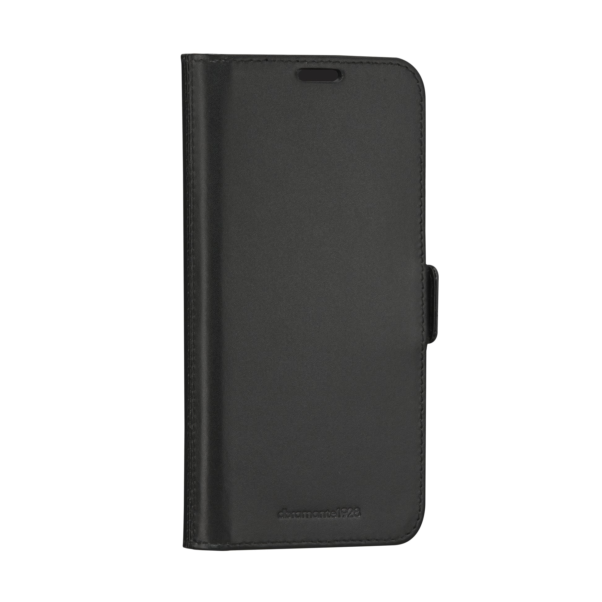 dbramante1928 Lynge – Wallethülle – für Samsung Galaxy A55 5G – 3 Kartenfächer, Leder, Schwarz