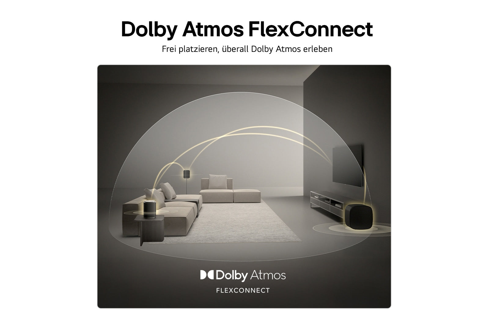 LG M5.AEUTLLK – Smart Speaker – Dolby Atmos, Bluetooth 5.4, mit integriertem Subwoofer, 50 W – Schwarz