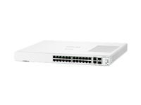 HPE Aruba Networking 1960 24G 2XGT 2SFP+ – Managed L2+ Switch – 24× 1G, 2× 10G, 2× SFP+, 19", 1U