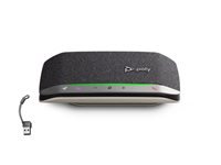 HP Poly Poly Sync 20-M Freisprechgerät – USB‑A/USB‑C, Bluetooth 5.1 – mit USB‑A Dongle – Schwarz