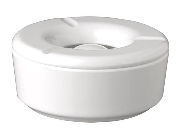 APS-Germany APS Windaschenbecher – Ø 11,5 × 5 cm – Melamin, weiss