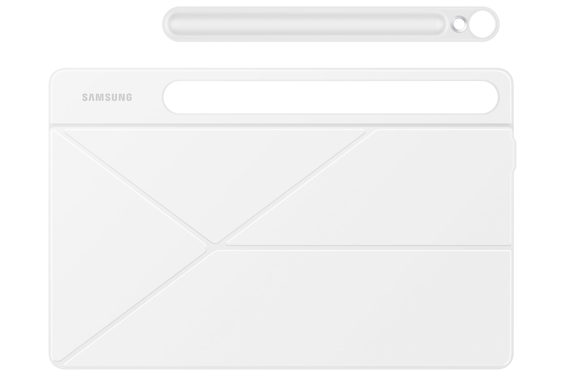 Samsung Smart Book Cover Tab S9 FE Notebook-Schutzhülle – für Galaxy Tab S9, 11", weiss