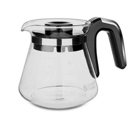 Russell Hobbs 24210-56 Filterkaffeemaschine – 5 Tassen, 0,6 l, Permanentfilter, schwarz/Edelstahl