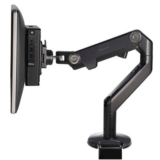 DELL Monitorhalterung, Dual, Standfuss, VESA-Halterung, Schwarz