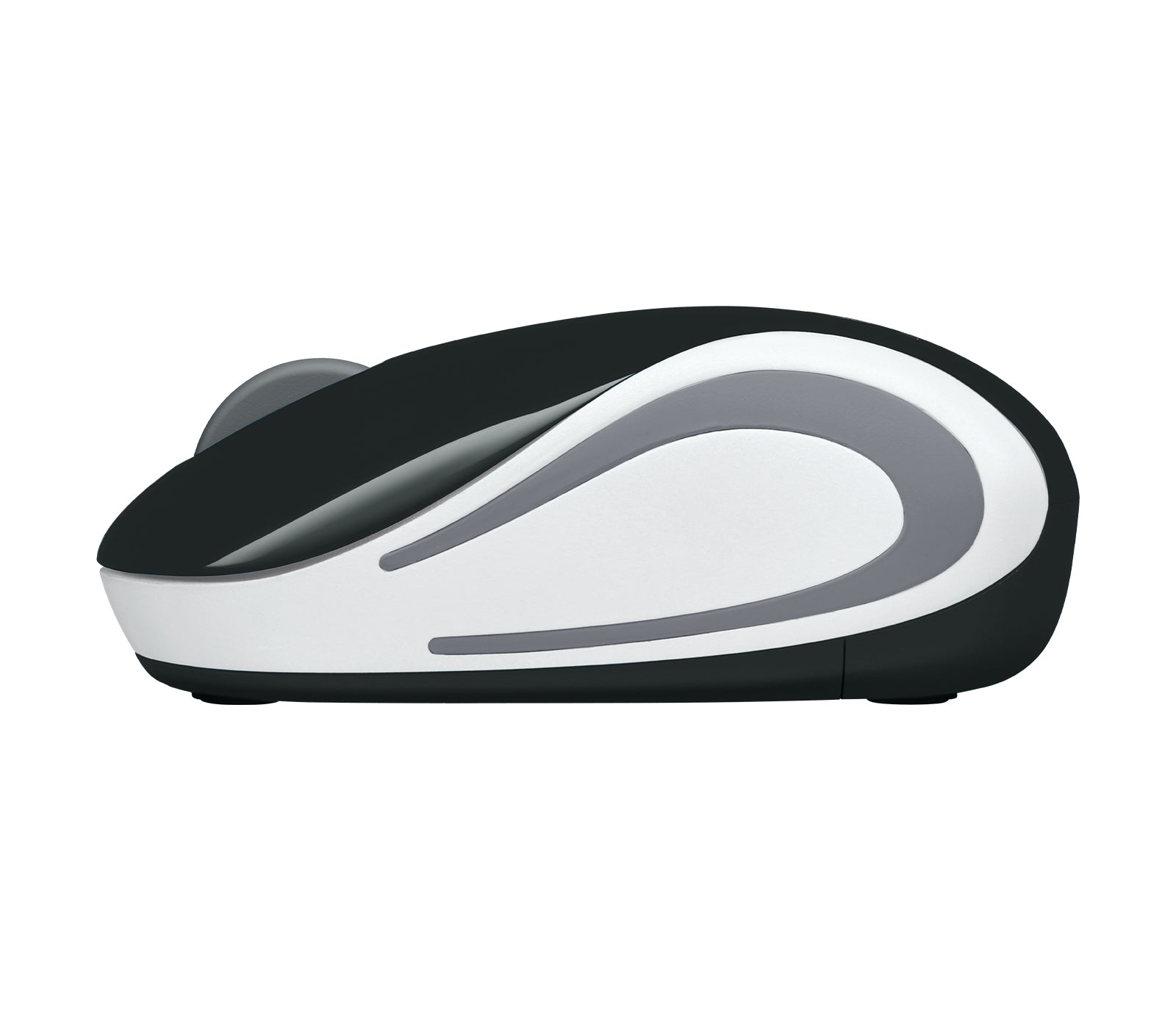 Logitech Wireless Mini Mouse M187 – Maus – Kabellos (2,4 GHz), beidhändig, Schwarz