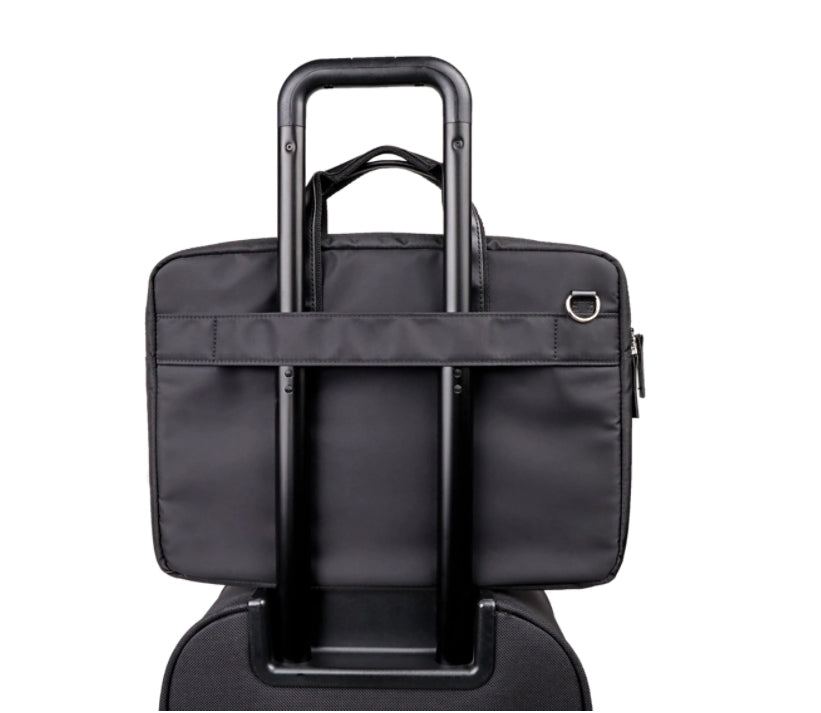 Acer Notebook-Tasche für Notebooks bis 15,6" – Trolley-Band, Reissverschluss – Schwarz