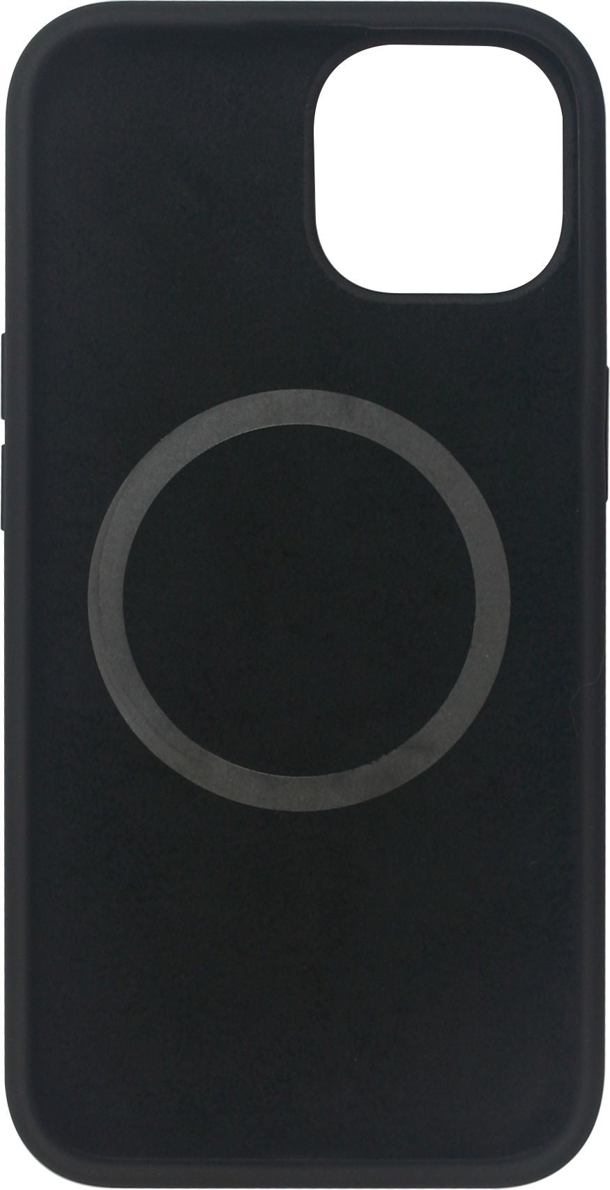 eSTUFF INFINITE (GRS) ROME Backcover – für Apple iPhone 14 – MagSafe, PC+Silikon+Mikrofaser, Schwarz