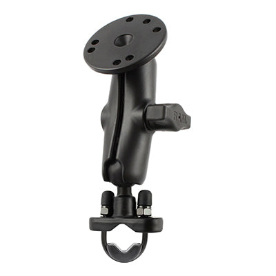 RAM Mounts U-Bolt MNT mit 202 Base – Fahrrad-/Motorrad-Halterung – Lenker (U-Bolt), Kugel Ø 25,4 mm – Schwarz