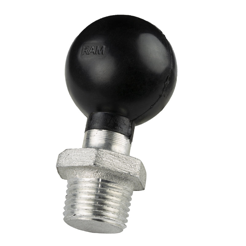 RAM Mounts RAM-207U – Montagezubehör, Kugeldurchmesser 1,5", Aluminium, Schwarz/Silber