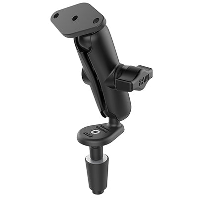 RAM Mounts Navigationssystem-Halterung – für Motorrad, Steuerkopf, Aluminium, Schwarz