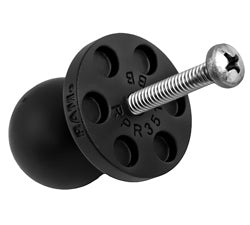 RAM Mounts X-GRIP – 1" Adapter – Kugeldurchmesser 2,54 cm – Schwarz