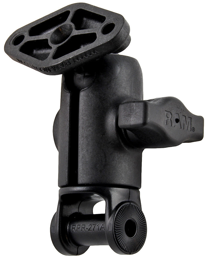 RAM Mounts RAP-B-104-224U-AGR1 – Montagezubehör, Single Socket System, Schwarz