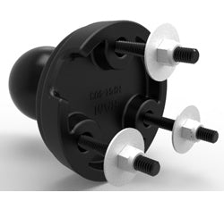 RAM Mounts 4" Riserplatte – Montagezubehör, Schwarz