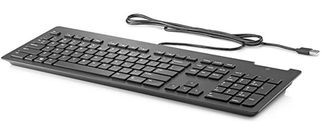 HP Tastatur 100% – mechanisch – kabelgebunden (USB) – schwarz
