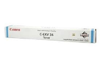 Canon Toner C-EXV34C – cyan, 19000 Seiten – für Canon iR C2020/iR C2030