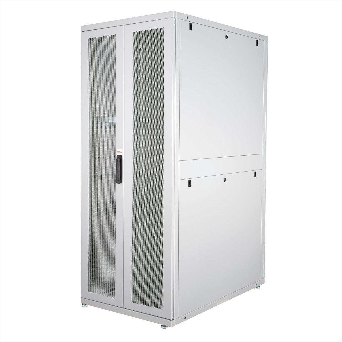 ROLINE Pro – 19" Netzwerkschrank 42U, IP20, abschliessbar, 800 × 1200 × 1970 mm, lichtgrau, Stahl