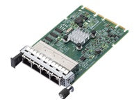 Lenovo ThinkSystem Broadcom 5719 PCIe Netzwerkkarte – 4× RJ‑45, 1 Gbit/s, PCIe 2.0 – für Server R635/R655