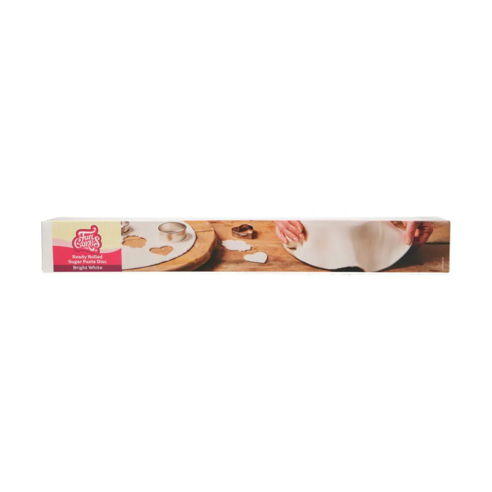 FunCakes Fondantdecke Weiss – glutenfrei – 430 g