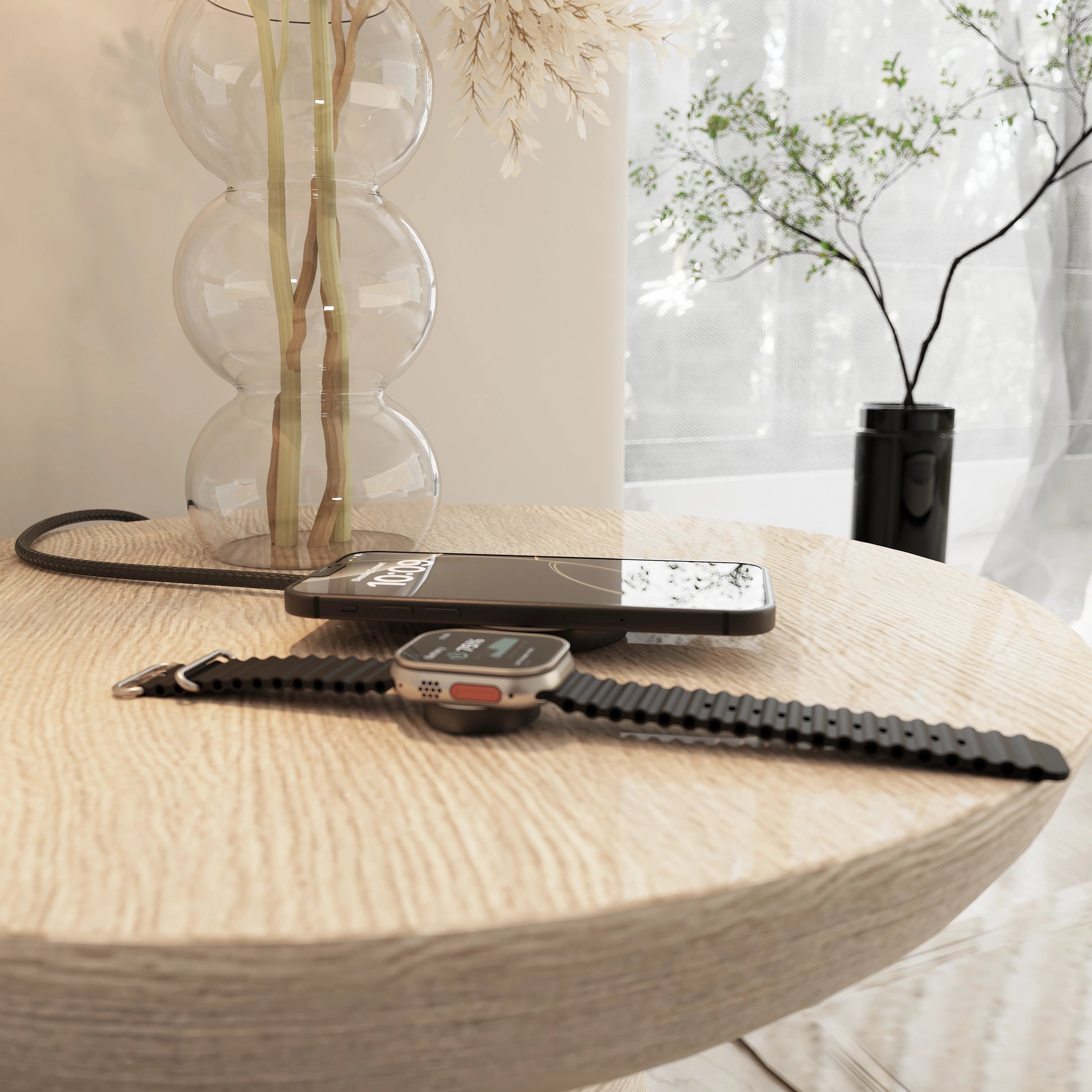 ZENS Pro 2 Kabelloses Ladegerät 25 W – Qi2, MagSafe, 15 W (Smartphone) – für iPhone 12 und neuer, Apple Watch