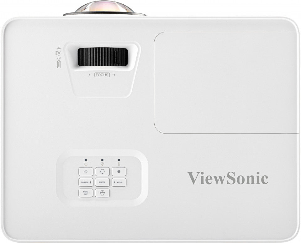 Viewsonic Kurzdistanz-Projektor PS502W – 4000 ANSI Lumen, WXGA (1280 × 800), Lampe, 16:10