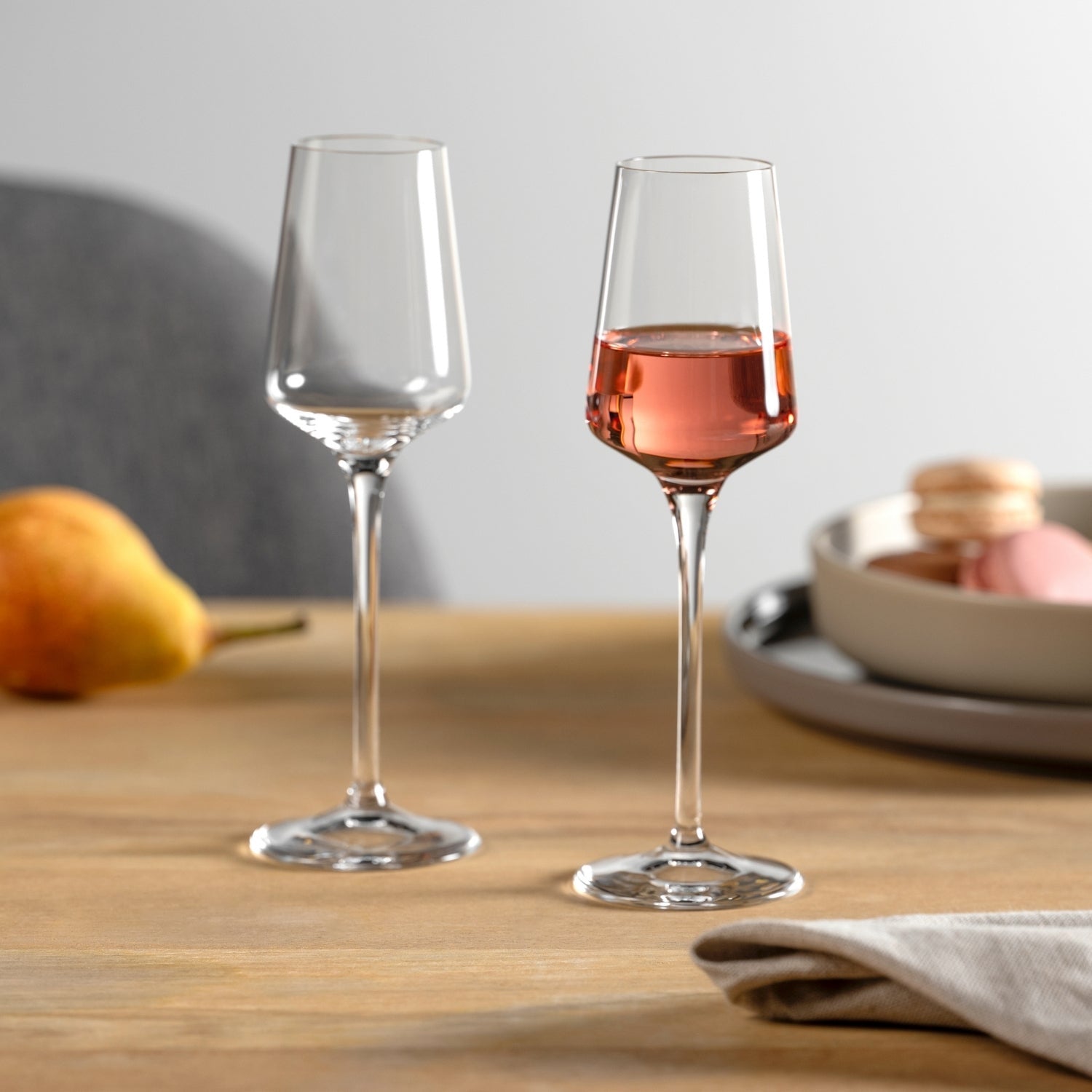 LEONARDO Grappaglas Puccini – 6er Set, 120 ml, Ø 6 cm, Kristallglas, Transparent, spülmaschinenfest