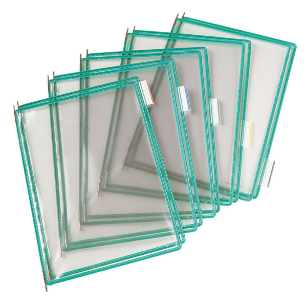 Tarifold Dokumentenhalter, für A4, PVC, grün, 230 × 343 mm