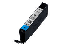 Canon Tintenpatrone CLI-571 C, cyan, 345 Seiten – für Tintenstrahldrucker/Multifunktionsgeräte