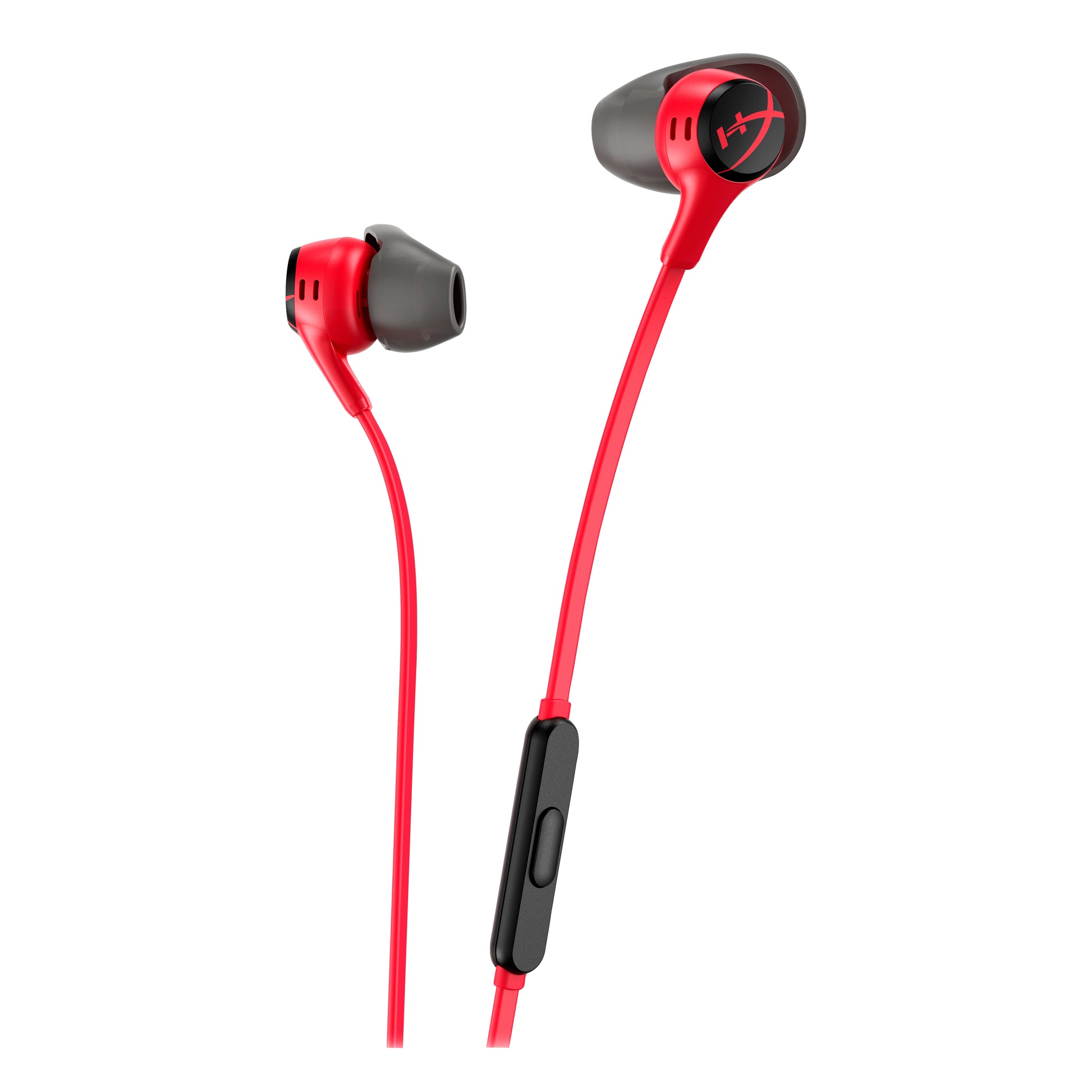 HyperX Cloud Earbuds Gaming-Headset – In-Ear, Stereo, Verkabelt, 3,5 mm Klinke, Rot