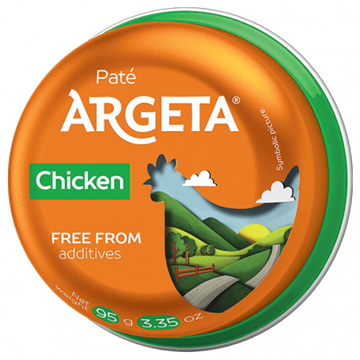 Argeta Geflügel-Aufstrich Classic, glutenfrei – 4×95 g