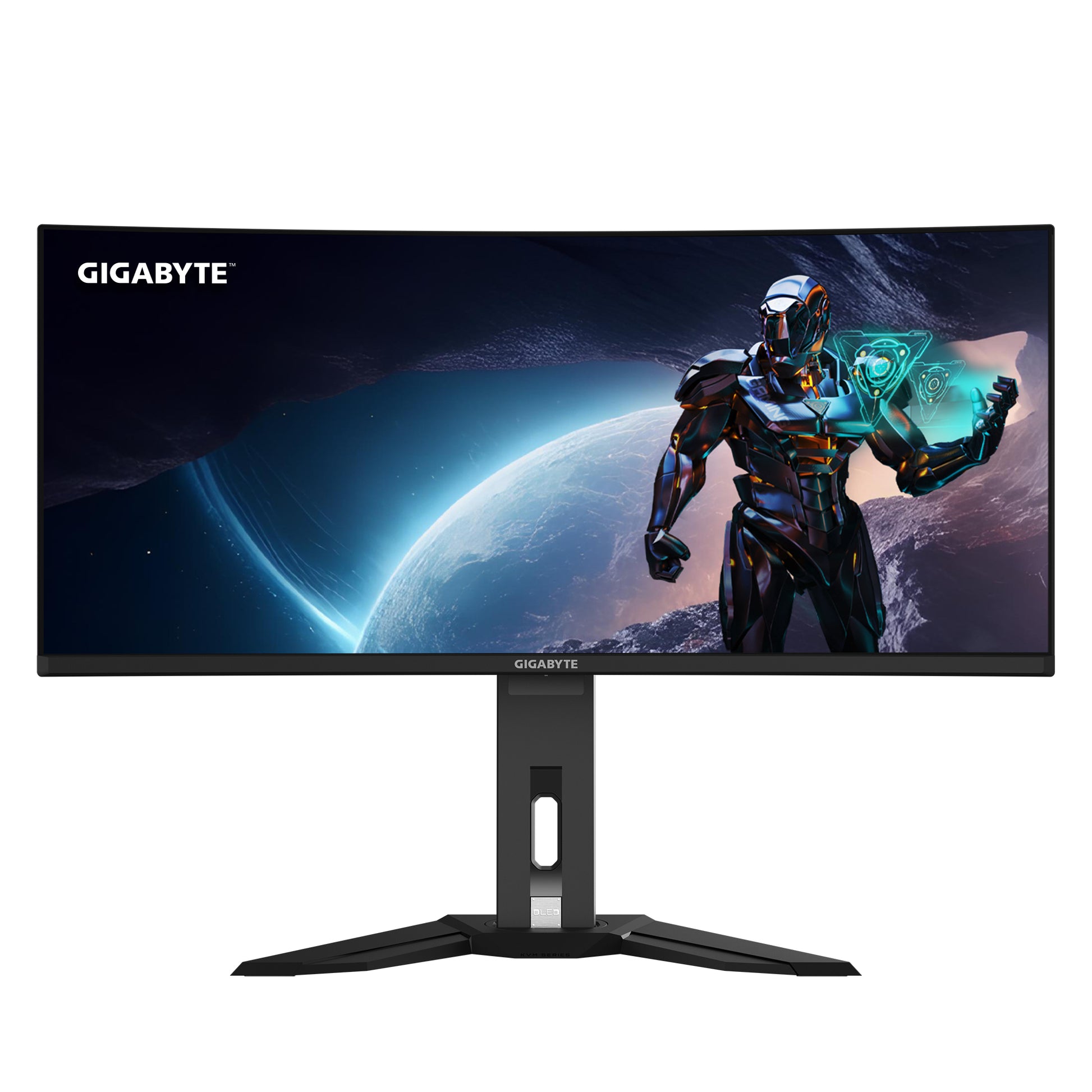 GIGABYTE MO34WQC2 – Monitor, 34", 3440 × 1440, OLED, 240 Hz, 250 cd/m², 2× HDMI 2.1, 1× DisplayPort 1.4, USB‑C