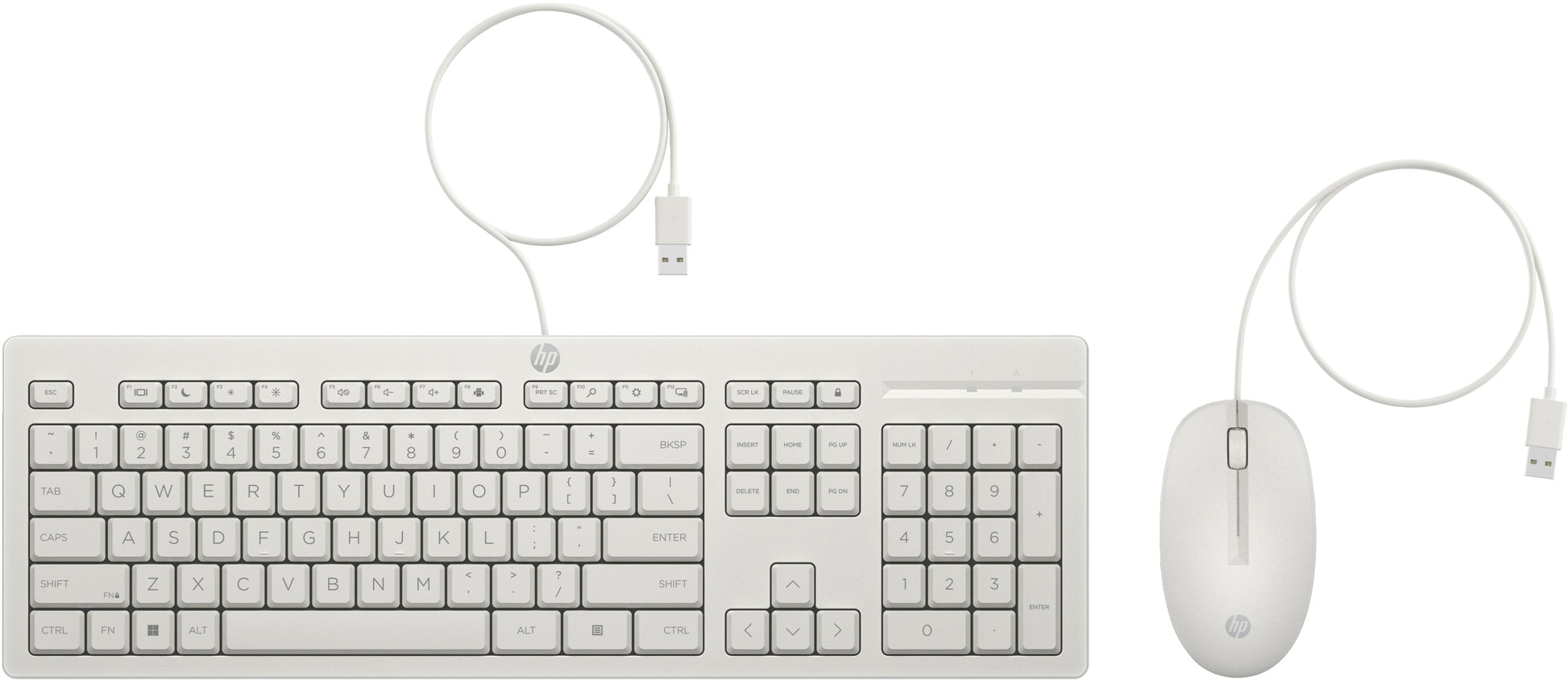 HP 225 – Tastatur- und Maus-Set – kabelgebunden, USB – schwarz