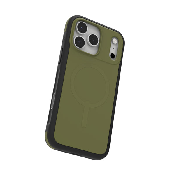 ZAGG Sedona Snap Backcover – für Apple iPhone 17 Max, MagSafe, Graphen, Grün, bis 4 m Sturzsicher