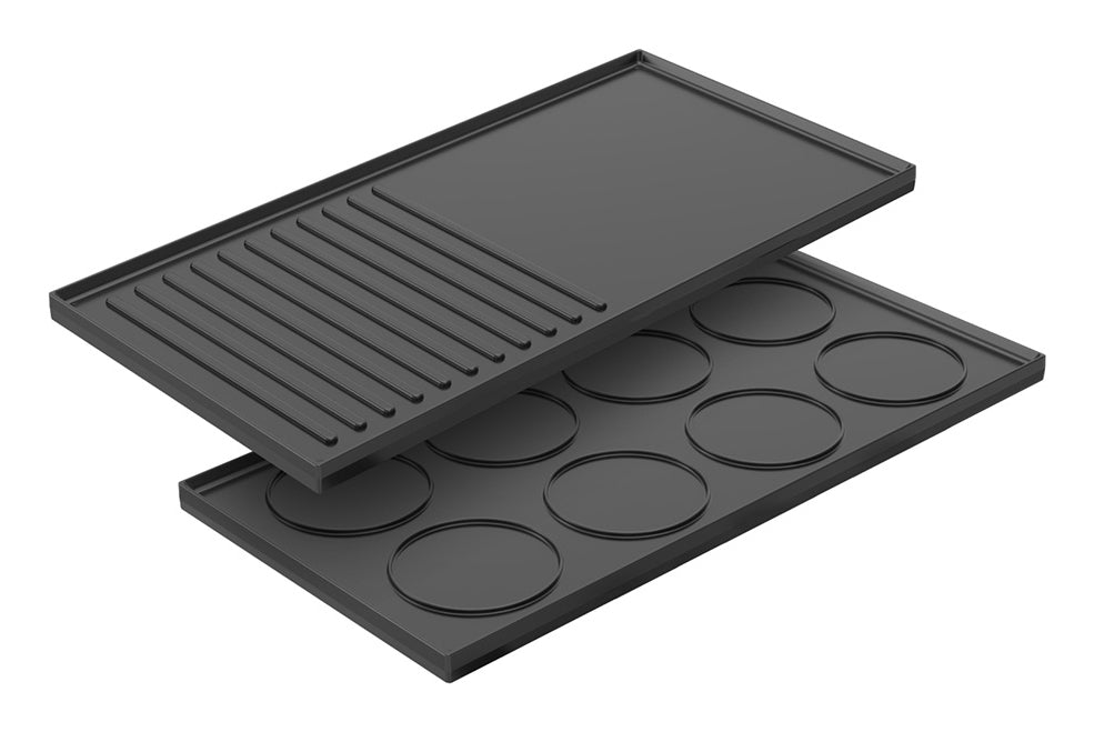 Gastroback Raclette 42563 – 8 Personen, 1700 W, 12 Pfännchen, Aluminiumguss – schwarz/edelstahl