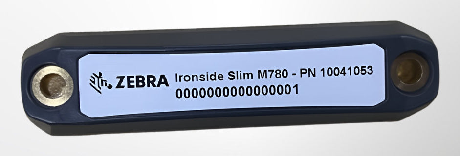 Zebra Ironside Slim – RFID-Tag, 85 × 21 × 10 mm, Schwarz, 600 Stück/Packung