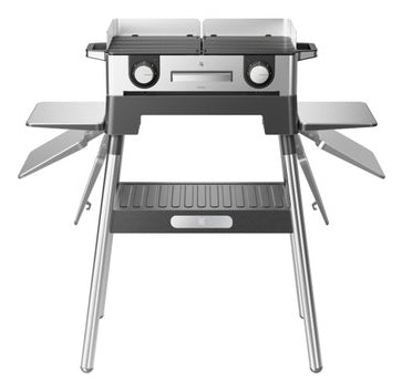 WMF Grill-Basis LONO – 43,8 × 92,7 × 86 cm, Cromargan, für Grill