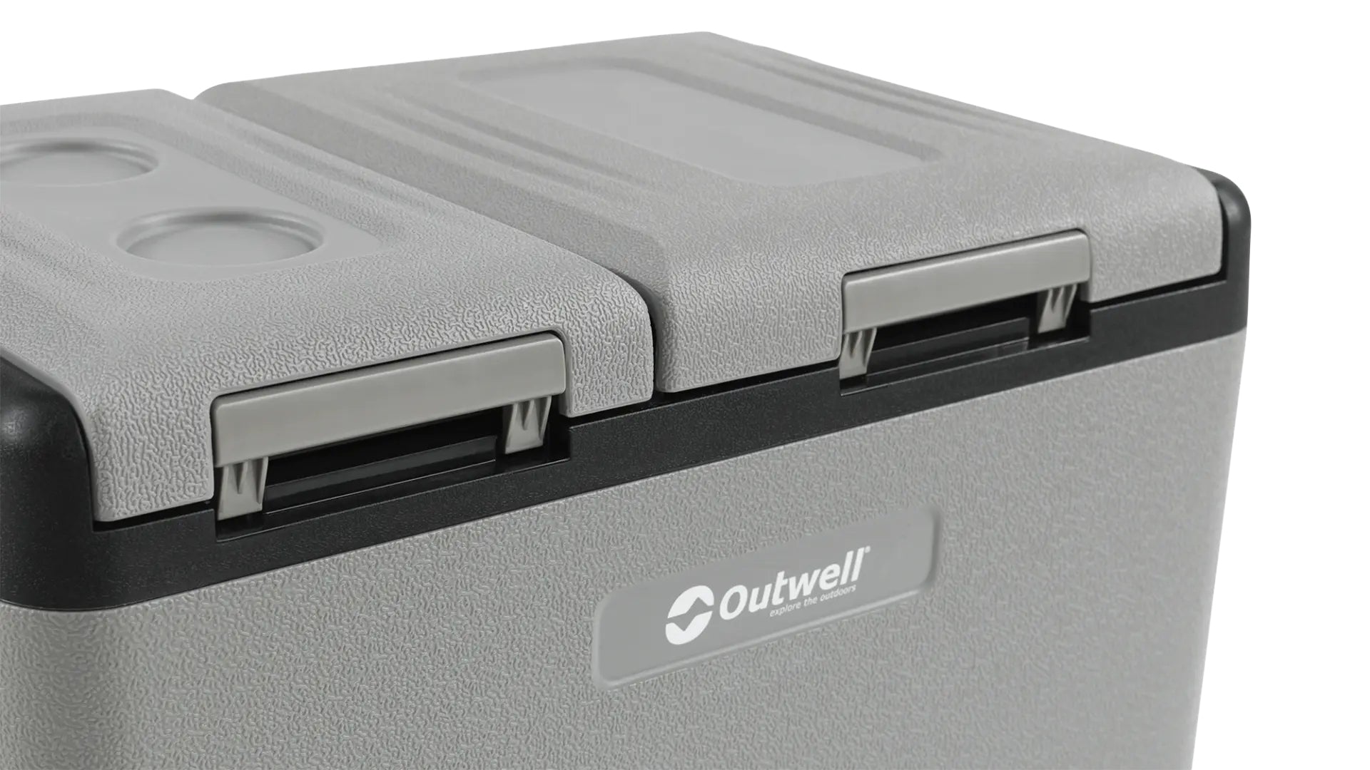 Outwell Kühlbox Arctic Chill 41 Dual Zone – 41 l, 12/24/230 V, Kompressor, Schwarz/Grau